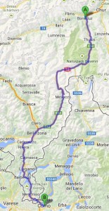 rideout to lake como